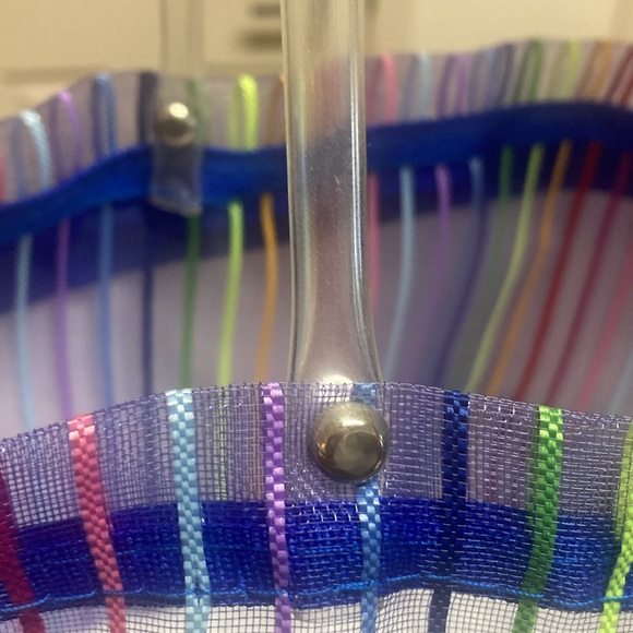 Loteria Colorful Striped Tote Bag - Picture 10 of 10